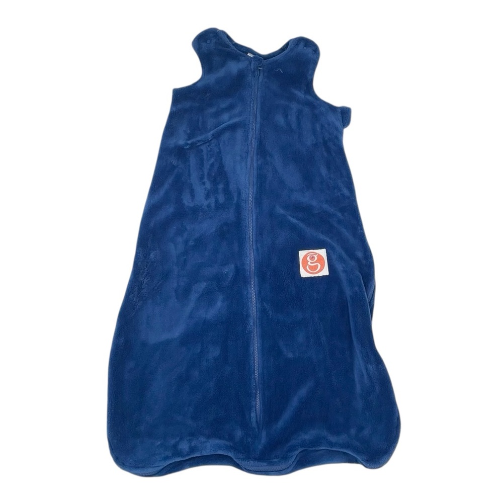 Gunamuna Gunapod Wearable Blanket 9-18 Months Blue Fleece Baby Sleep Sack Boys